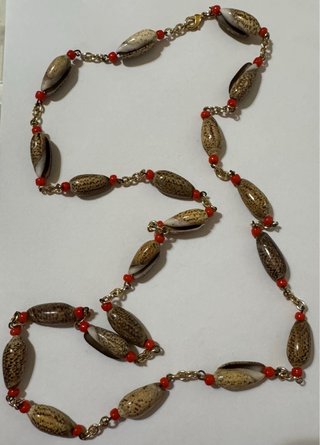 Bracciale/Collana Vintage Conchiglie Ciprea