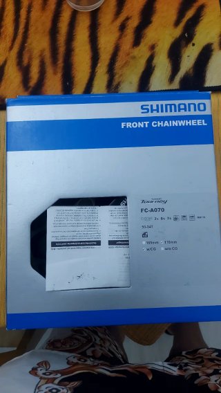 Shimano Tourney FC-A070 Bielas 165mm 50-34T