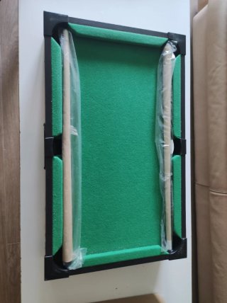 Mini mesa de billar con accesorios