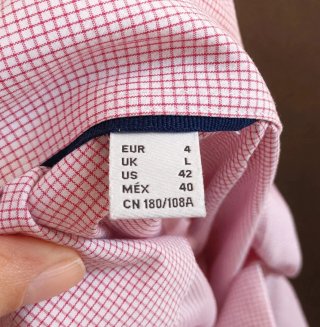 Camisa Pedro del Hierro cuadros rosa