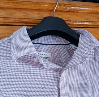 Camisa Pedro del Hierro cuadros rosa
