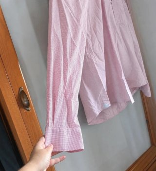 Camisa Pedro del Hierro cuadros rosa