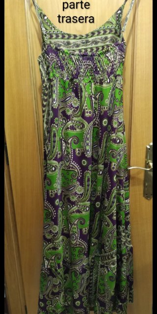 Vestido largo bohemio t-M/L
