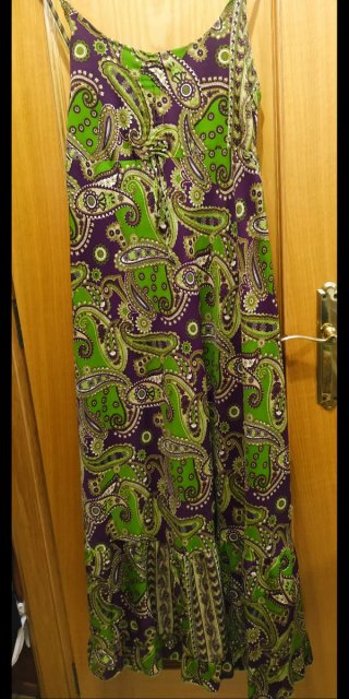 Vestido largo bohemio t-M/L