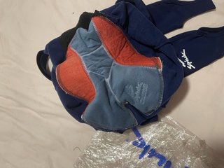 Culotte largo Spiuk azul size L NUEVO COOLMAX