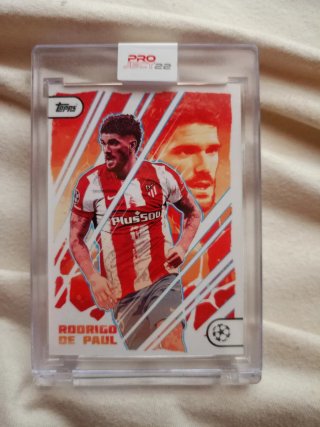 Cromo Topps Pro_ject22 Rodrigo De Paul