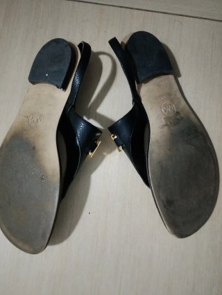 Sandali Michael Kors Neri e Oro