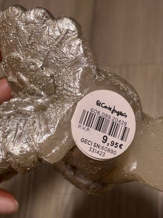 Vela Ángel Plata El Corte Inglés