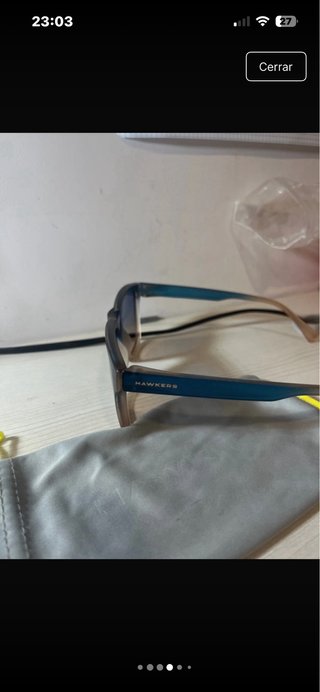 Gafas de sol Hawkers azules y marrones