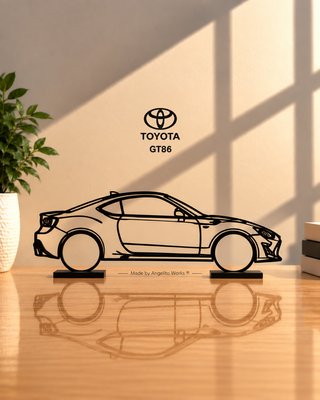 Toyota GT86 Maqueta Silueta 20cm