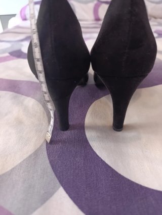 Zapatos tacón negros talla 39