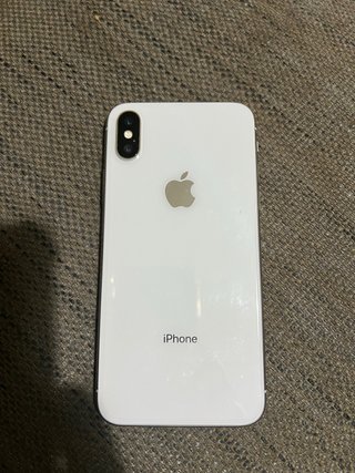 iPhone X Plata/Blanco