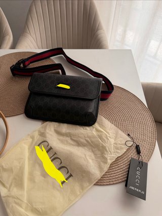 Bolso GG Negro Marrón Nuevo