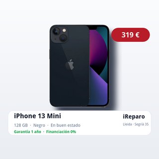 iPhone 13 Mini 128GB Nero