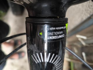 Bicicleta Montaña Cannondale Negra