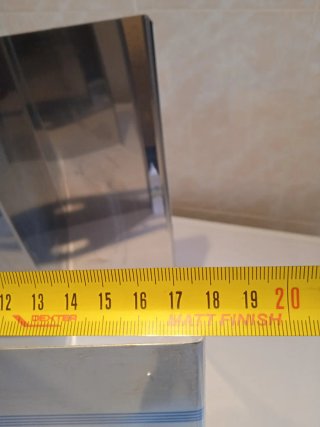 Tubo embellecedor campana acero inox