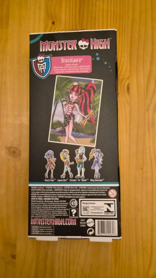 Muñeca Draculaura Monster High Skull Shores G1