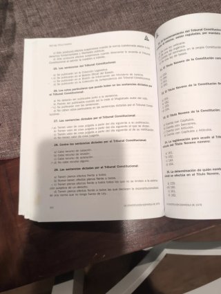 Libro oposiciones constitución
