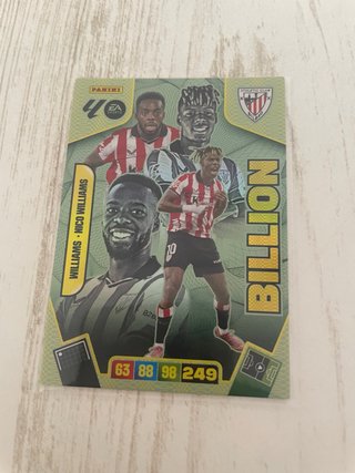 Cromo Panini Billion Athletic Club Williams