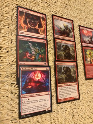 Lote 9 Carte Magic The Gathering
