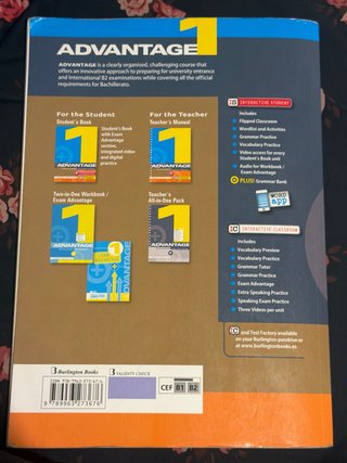 Advantage Student's book. Bachillerato 1