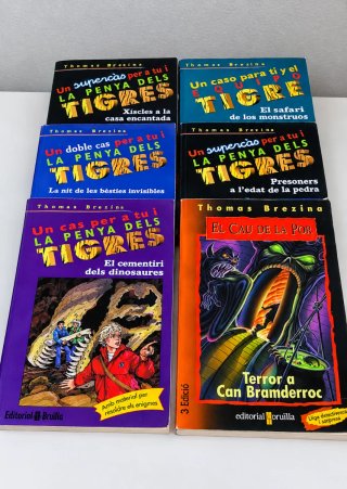 Colección 6 libros La Penya dels Tigres