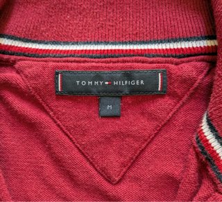 Jersey Tommy Hilfiger Hombre M Burdeos Cremallera
