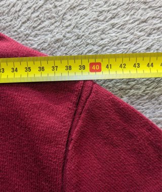 Jersey Tommy Hilfiger Hombre M Burdeos Cremallera