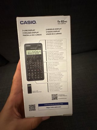 Calculadora Casio fx-82 MS 2ª Edición
