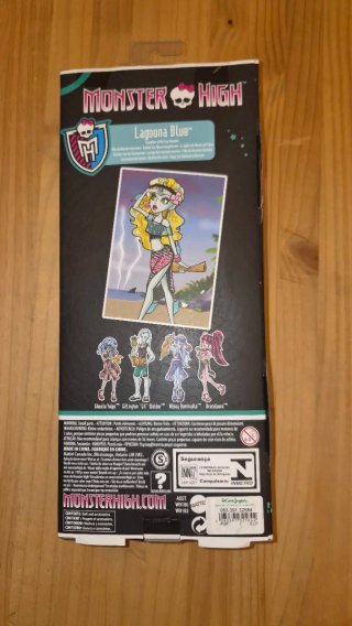 Muñeca Monster High Lagoona Blue G1 Skull Shores