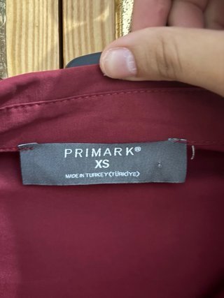 Camiseta Roja Primark XS