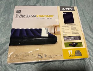 Colchón Hinchable Intex Dura-Beam Azul