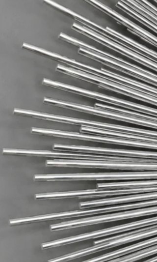 Espejo plateado XXXL