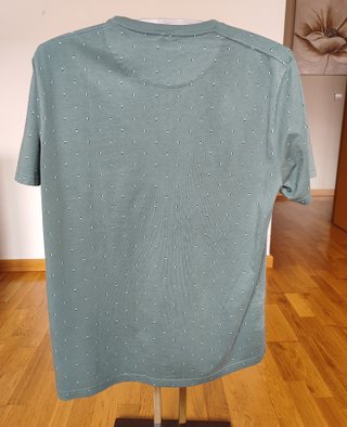 Camiseta Easy Wear Verde Estampada