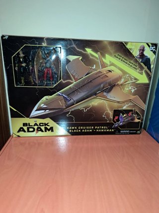 NUEVO!! Black Adam Hawk Cruiser Patrol DC Comics