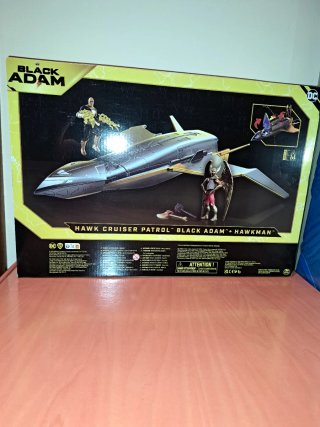 NUEVO!! Black Adam Hawk Cruiser Patrol DC Comics