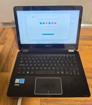 Ordenador portátil ASUS i5 SEXTA GENERACIÓN TÁCTIL