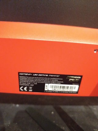 Monitor Keep Out XGM24F+ Negro/Rojo