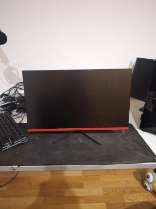 Monitor Keep Out XGM24F+ Negro/Rojo
