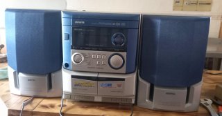 Cadena Aiwa NSX-DR4 CD/MP3 Doble Cassette