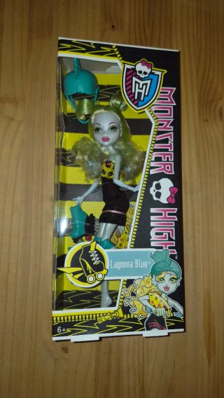 Muñeca Monster High Lagoona Blue Roller Maze G1