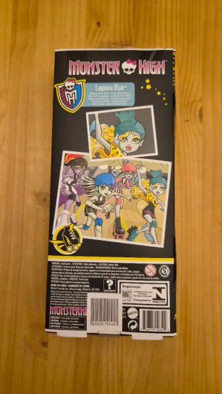 Muñeca Monster High Lagoona Blue Roller Maze G1