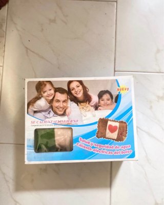 Bolsa de agua caliente eléctrica