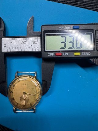 Orologio Olma anni '40 meccanico militare