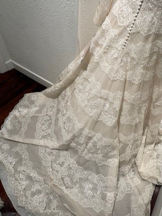 Vestido de Novia Encaje Manga Larga