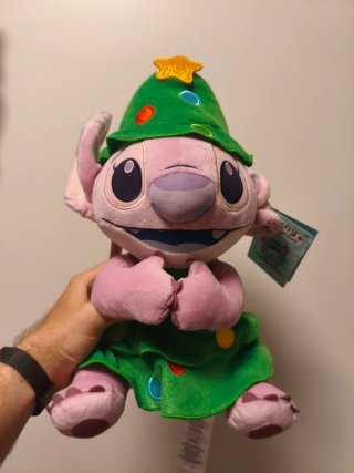 Peluche Stitch Navideño 35cm