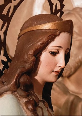 San Gabriel Arcángel 40cm Sello Olot