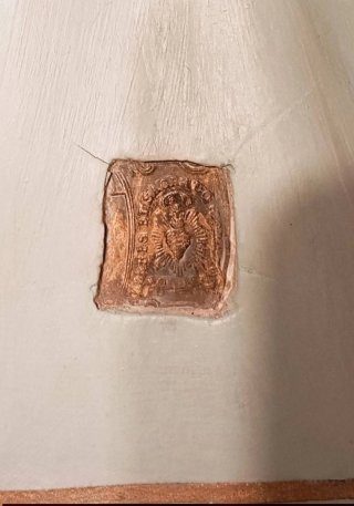 San Gabriel Arcángel 40cm Sello Olot