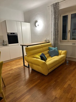 Divano Chateau d'Ax Giallo Tessuto