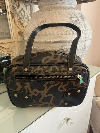 Bolso Tous Negro y Marrón Original
